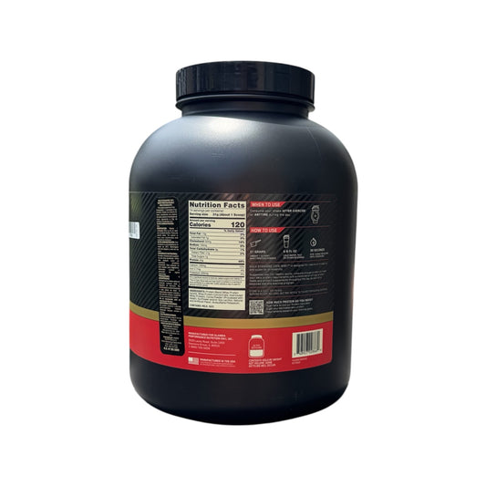 GOLD STANDARD WHEY - 5 LB (2.29 KG) - DOUBLE RICH CHOCOLATE - OPTIMUN NUTRITION