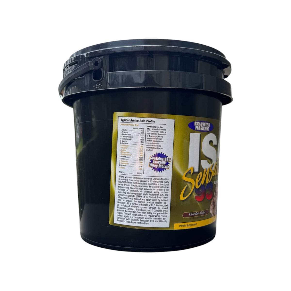 ISO SENSATION - 5LB (2.27 KG) - CHOCOLATE FUDGE - ULTIMATE NUTRITION