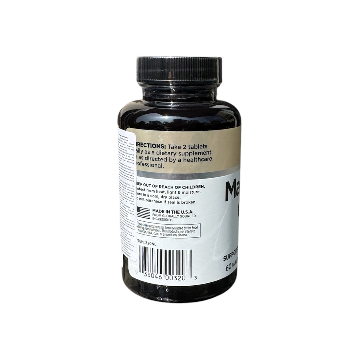 CITRATO DE MAGNESIO 400 MG - 60 TABLETAS - WINDMILL