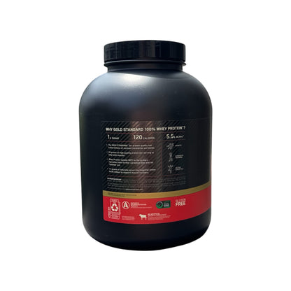 GOLD STANDARD WHEY - 5 LB (2.29 KG) - DOUBLE RICH CHOCOLATE - OPTIMUN NUTRITION