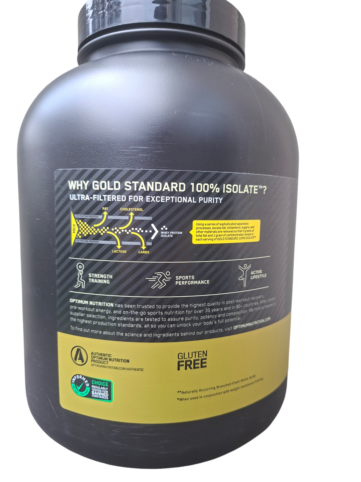 GOLD STANDARD 100% ISOLATE 5LB