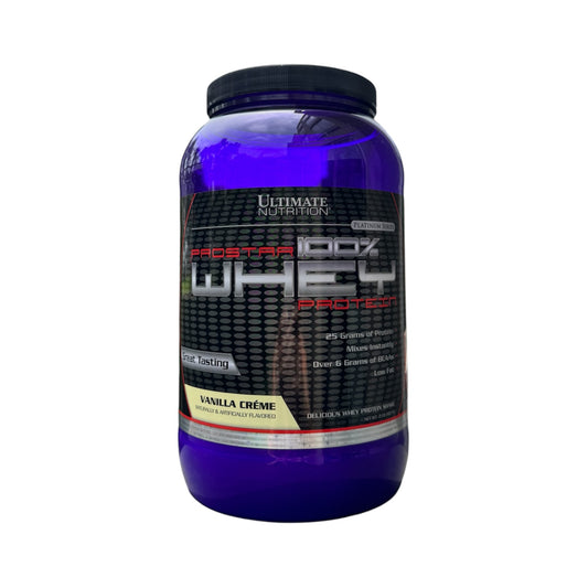 PROSTAR 100% WHEY PROTEIN - VANILLA CREME - ULTIMATE NUTRITION
